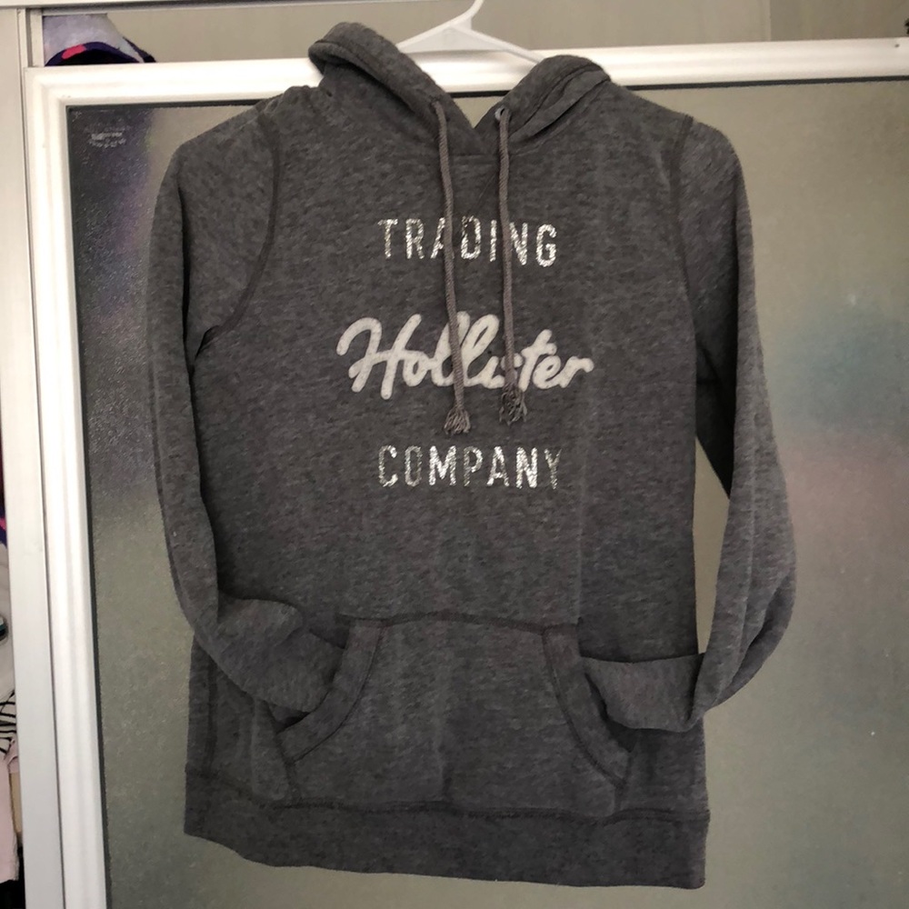 Gray Hollister Sweater